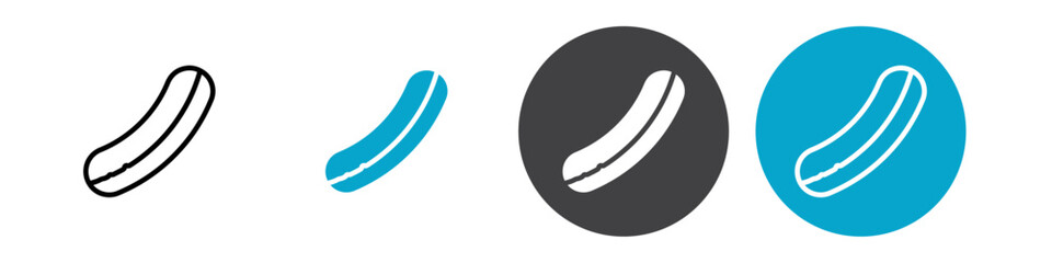 cucumber icon Vector illustration in black