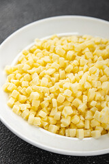 mozzarella cheese for pizza grated cheese fine fresh tasty food dish delicious gourmet food background on the table rustic food top view copy space
