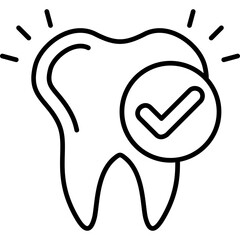 Healthy Tooth Icon