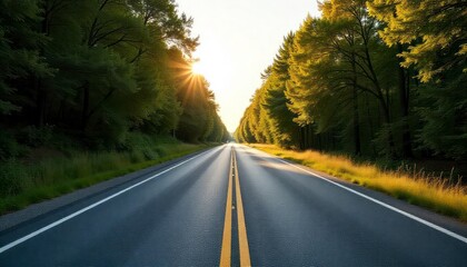 driving on the road background