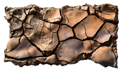 Dry and Cracked Earth Texture