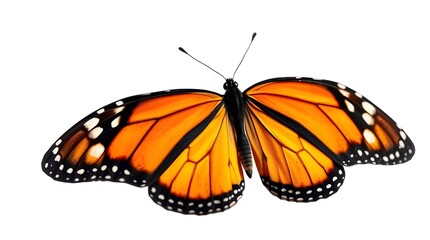 Obraz premium butterfly on white background