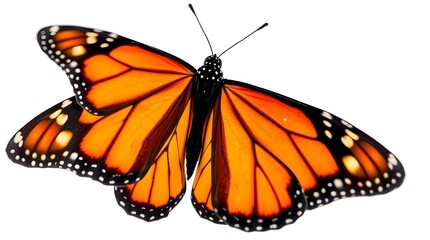 butterfly on white  background