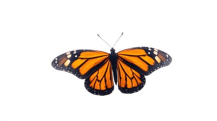 Obraz premium butterfly on white background