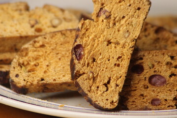 Fekkas Close Up, Traditional Moroccan Cookies