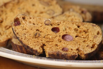 Fekkas Close Up, Traditional Moroccan Cookies