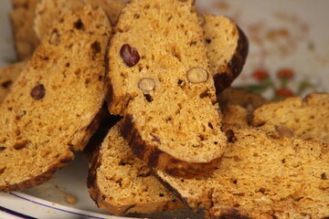 Fekkas Close Up, Traditional Moroccan Cookies