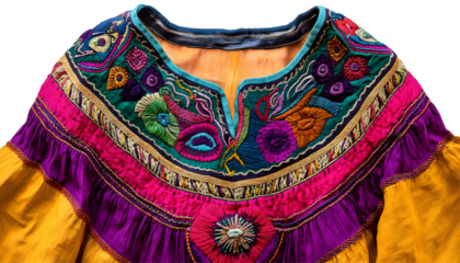 Embroidered Boho Blouse Artwork