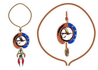 New Ireland Traditional Neckless(Mis) Elements