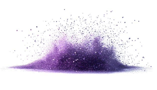 Ethereal Glitter Particles