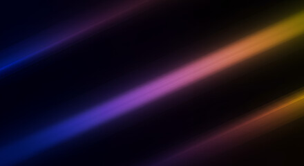 Abstract Neon Light Streaks Background - Colorful Gradient Texture