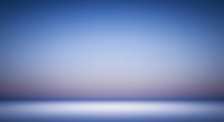 Serene Blue Gradient Background: Studio Backdrop for Product Photography and Design