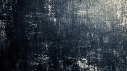 Fototapeta premium Dark grunge textured surface with scratched patterns and weathered details