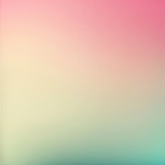 Soft pink to green pastel gradient with smooth and harmonious transitions