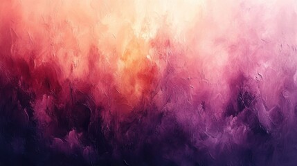 Fototapeta premium Textured gradient background with warm peach and deep lavender tones