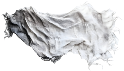 Frayed Fabric Overlay