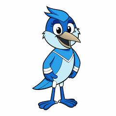 funny cartoon bird
