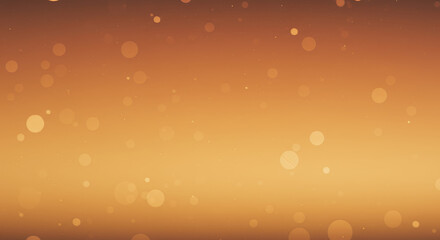Golden Bokeh Background: Abstract Orange and Brown Blurred Lights