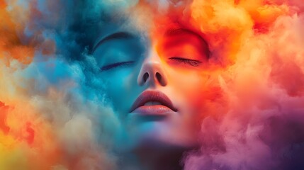 Vibrant Abstract Expression