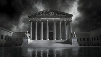 The United States Supreme Court building.