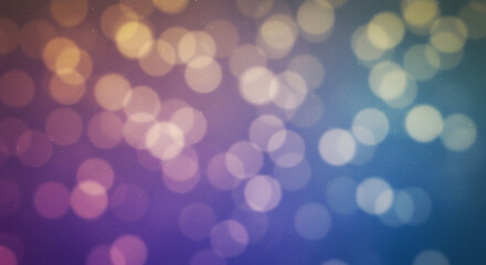 Fototapeta premium Abstract Bokeh Background with Soft Pastel Colors and Glowing Lights