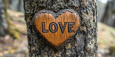 Fototapeta premium A heart with 