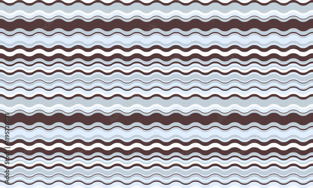 Poster abstract background with wavy stripes in vibrant colors, creating a rippled, liquid effect. smooth c