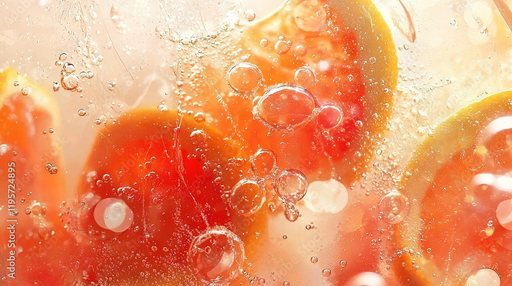 Poster a cluster of oranges positioned atop a wet window ledge
