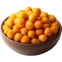 Spicy Roasted Chickpeas Snack Bowl.