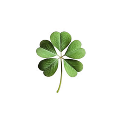 a leaf clover on a transparent background PNG image, PNG file, Generative art.