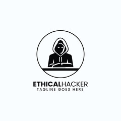 Hacker Logo Design for Ethical Hacking Company