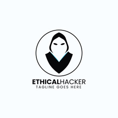 Hacker Logo Design for Ethical Hacking Company
