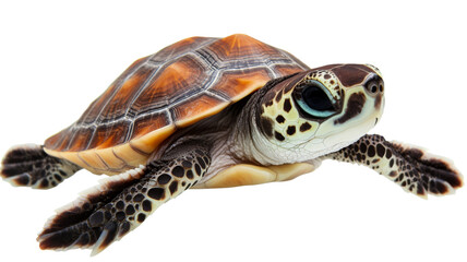 Obraz premium Turtle, isolated on transparent background