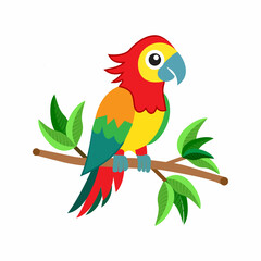 parrot in the tree