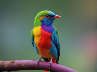 Obraz premium rainbow lorikeet parrot