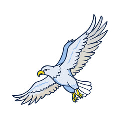eagle flying overhead vector icon, eagle flying overhead vector illustration-simple illustration of eagle flying overhead, perfect for eagle flying overhead logos and icons and themed design 