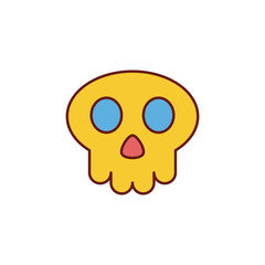 Skull icon design