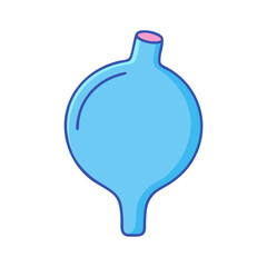 water bladder vector icon, water bladder vector illustration-simple illustration of water bladder, perfect for water bladder logos and icons and themed design 
