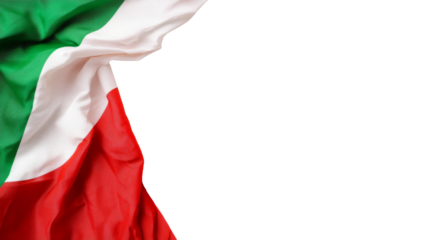 Italy flag, isolated on transparent background