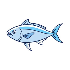 tuna fish vector icon, tuna fish vector illustration-simple illustration of tuna fish, perfect for tuna fish logos and icons and themed design 