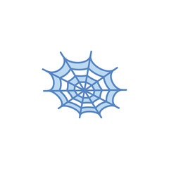 Spider web icon design