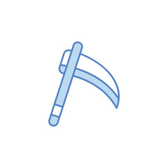 Obraz premium Scythe icon design