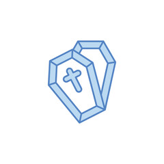 Coffin icon design