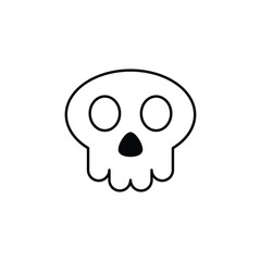 Skull icon design