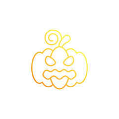Jack-o'-lantern icon design