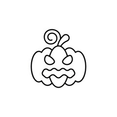 Jack-o'-lantern icon design