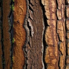 Tree bark texture, bark, live tree, cracked bark