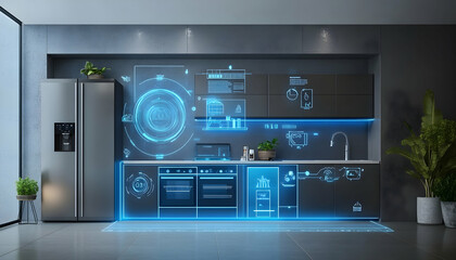Smart home appliances with touch control, enhancing convenience and automation