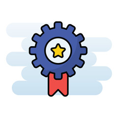 Performance Award vector icon