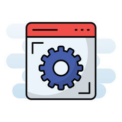 Website vector icon